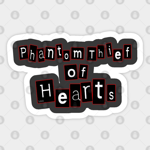 Phantom Thief of Hearts Sticker by LetsGetGEEKY